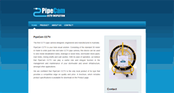 Desktop Screenshot of pipecamcctv.com
